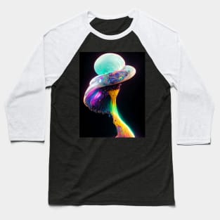 Rainbow aesthetic cosmic shroomie Baseball T-Shirt